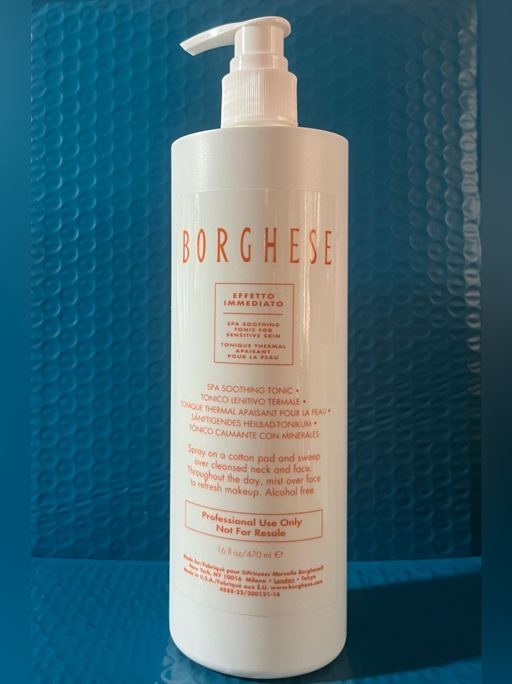 Borghese - SPA SOOTHING TONIC - ALCOHOL FREE (NWOT)